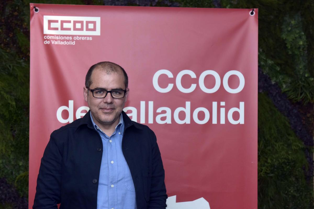 Raúl N. García es el nuevo delegado de CCOO en Valladolid.