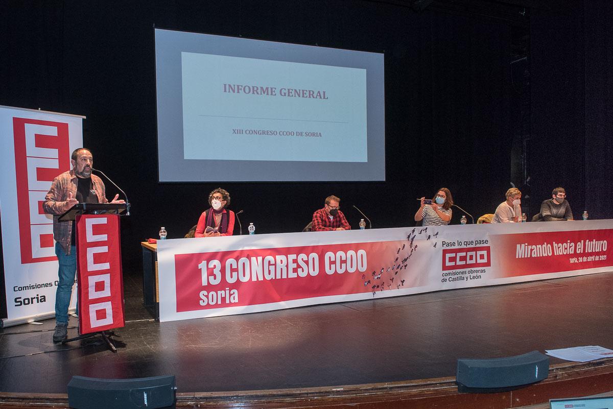 Galería de imágenes del 13 Congreso de CCOO de Soria