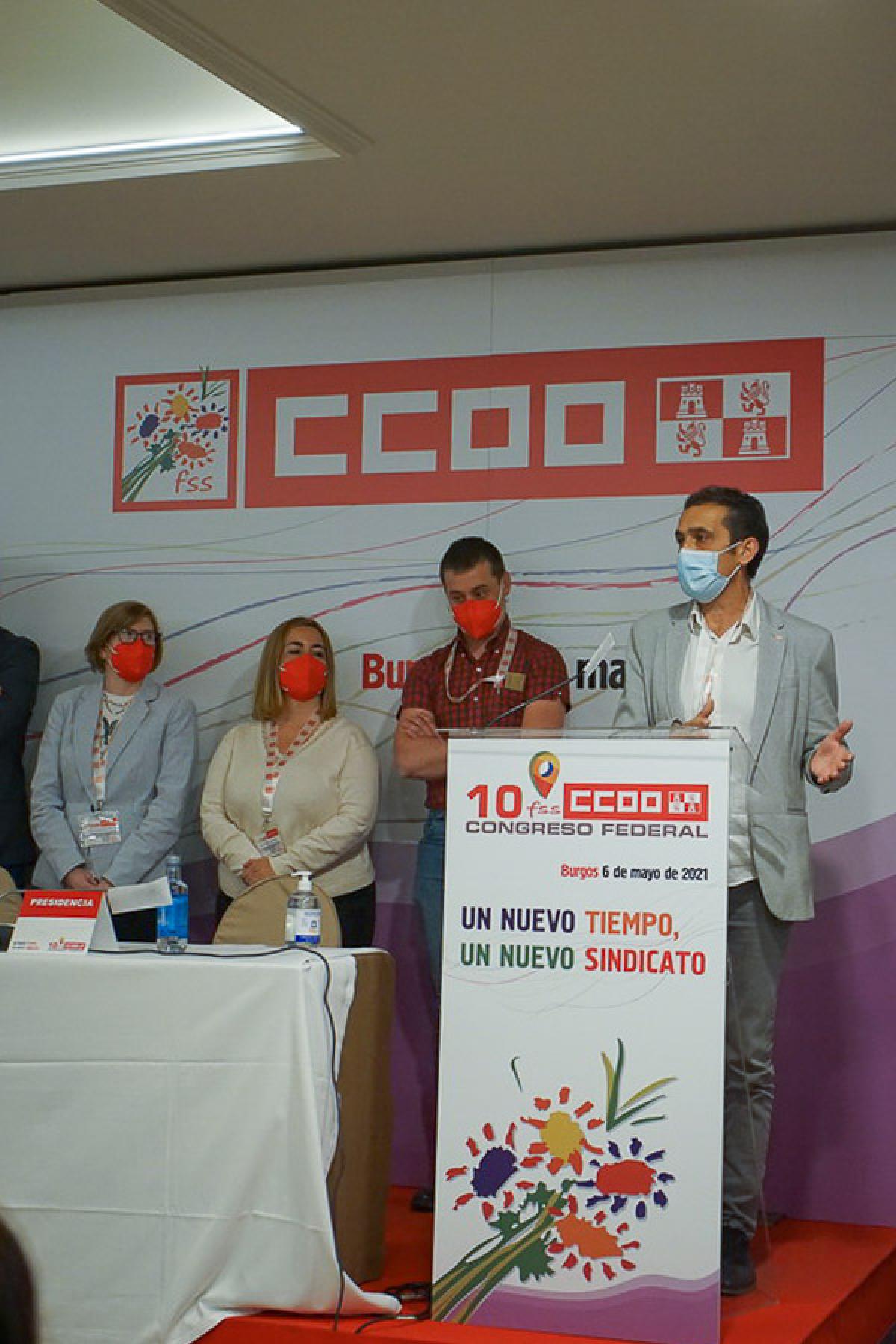 Galería de imágenes del 10º Congreso de la Federación de Sanidad y Sectores Sociosanitarios de CCOO Castilla y León